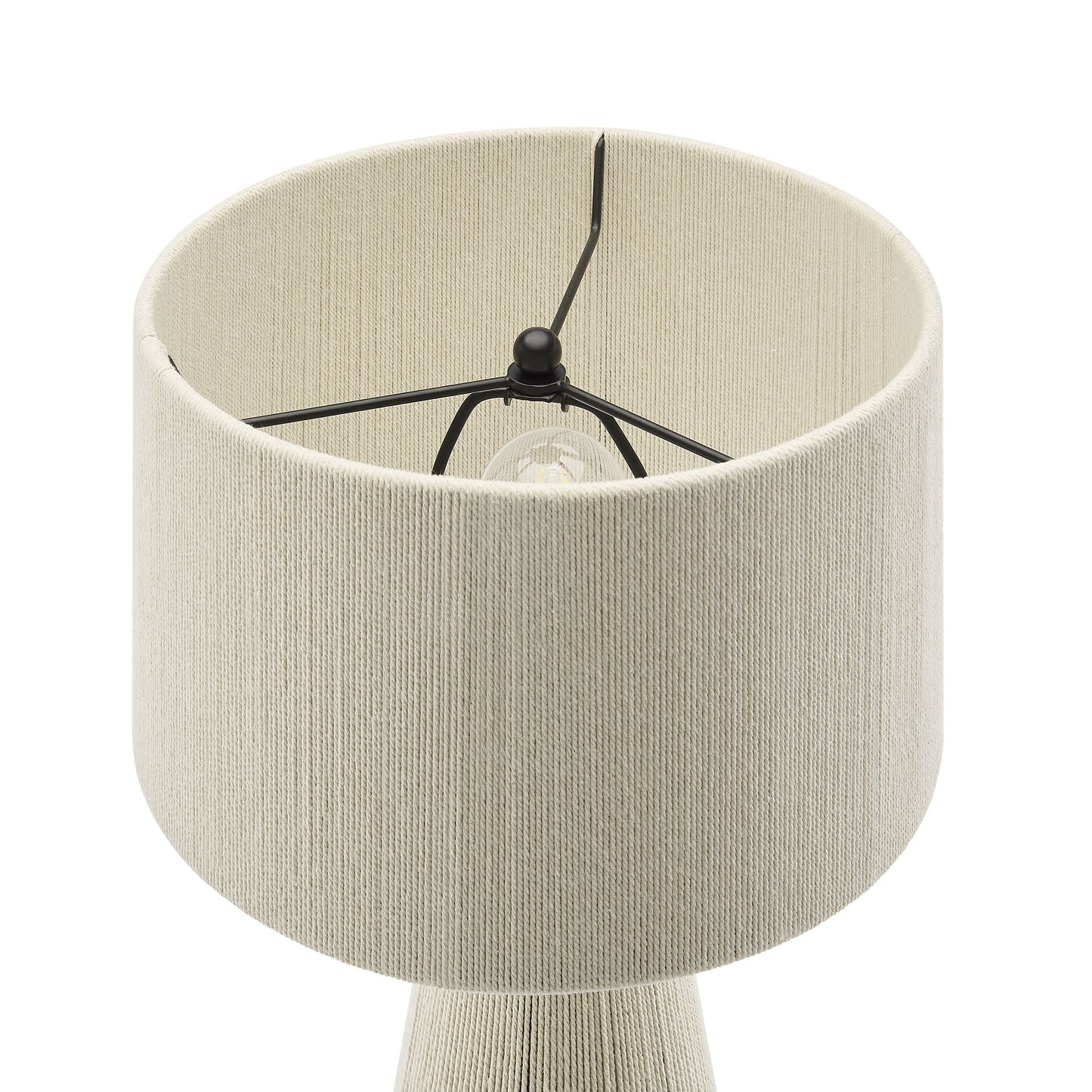 Gia Handwoven Cotton Thread Striped or Plain Table Lamp by Modway | Table Lamps | Modishstore - 24