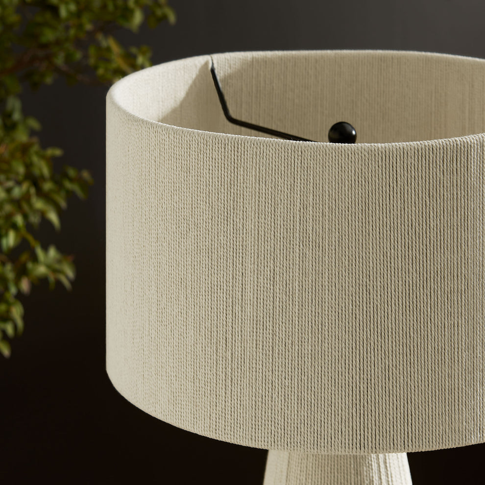 Gia Handwoven Cotton Thread Striped or Plain Table Lamp by Modway | Table Lamps | Modishstore - 26