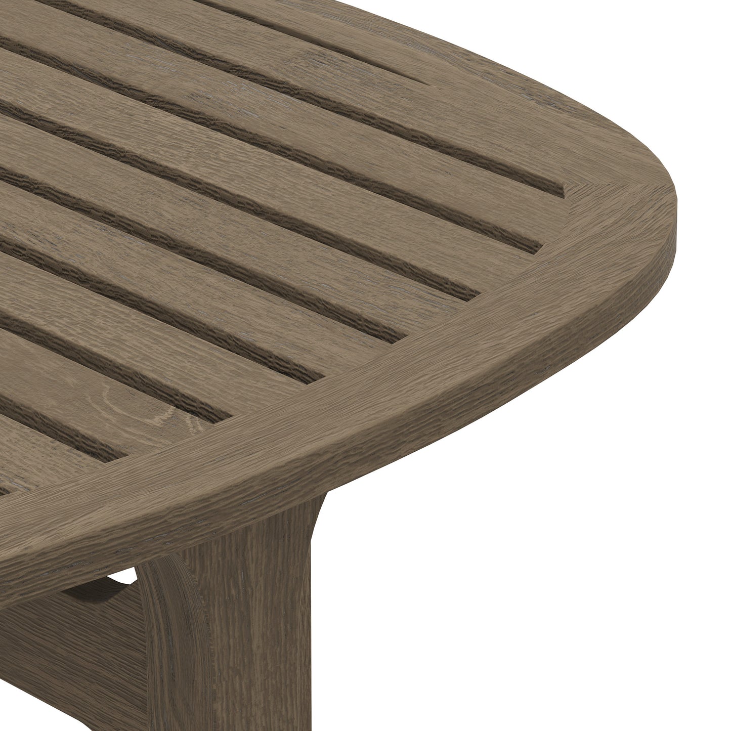 Saratoga Square Outdoor Patio Teak Wood Side Table by Modway | Outdoor Patio Daybed | Modishstore - 5