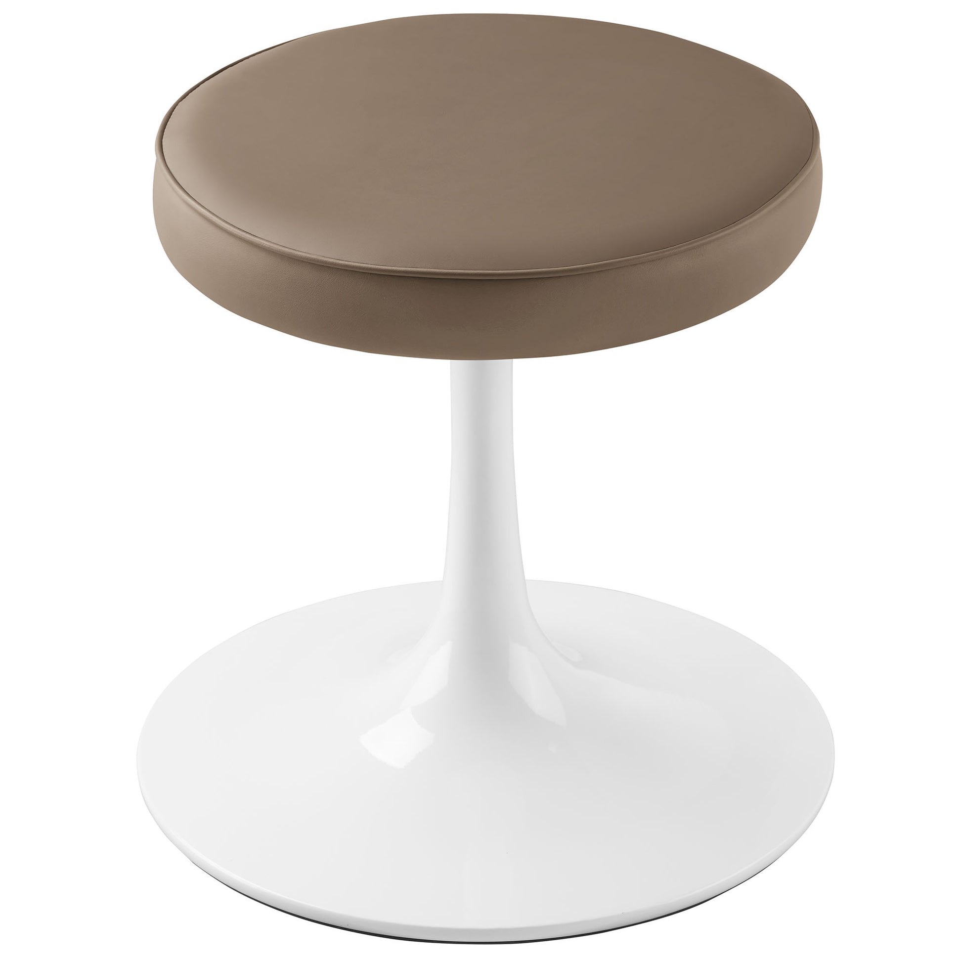 Lippa Vegan Leather Round Stool by Modway | Bar Stools | Modishstore - 9
