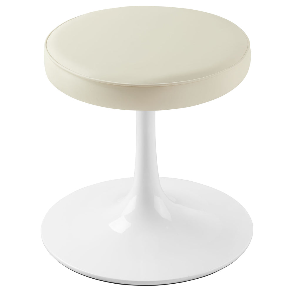 Lippa Vegan Leather Round Stool by Modway | Bar Stools | Modishstore - 16