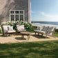 Saratoga 4-Piece Outdoor Patio Teak Wood Furniture Set by Modway