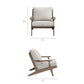 Saratoga 4-Piece Outdoor Patio Teak Wood Furniture Set by Modway