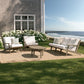 Saratoga 4-Piece Outdoor Patio Teak Wood Furniture Set by Modway