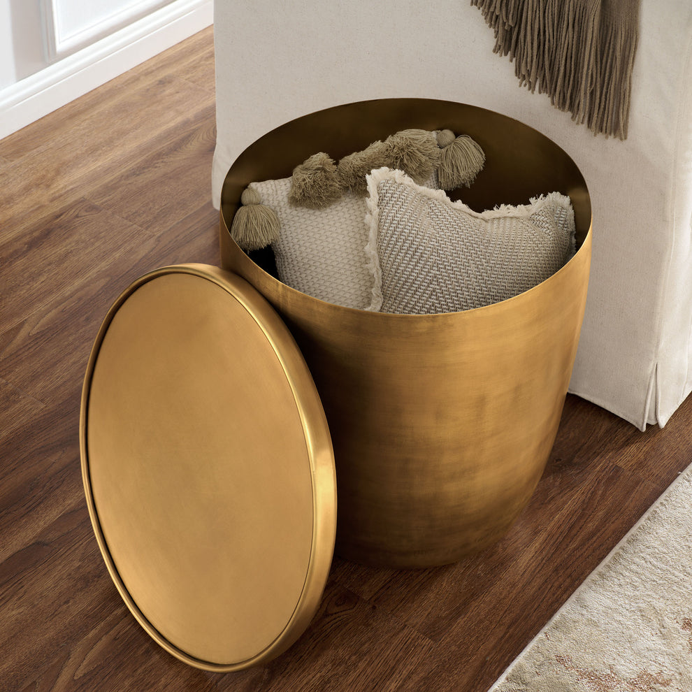 Viora Metal Storage Side Table by Modway | Side Tables | Modishstore - 8