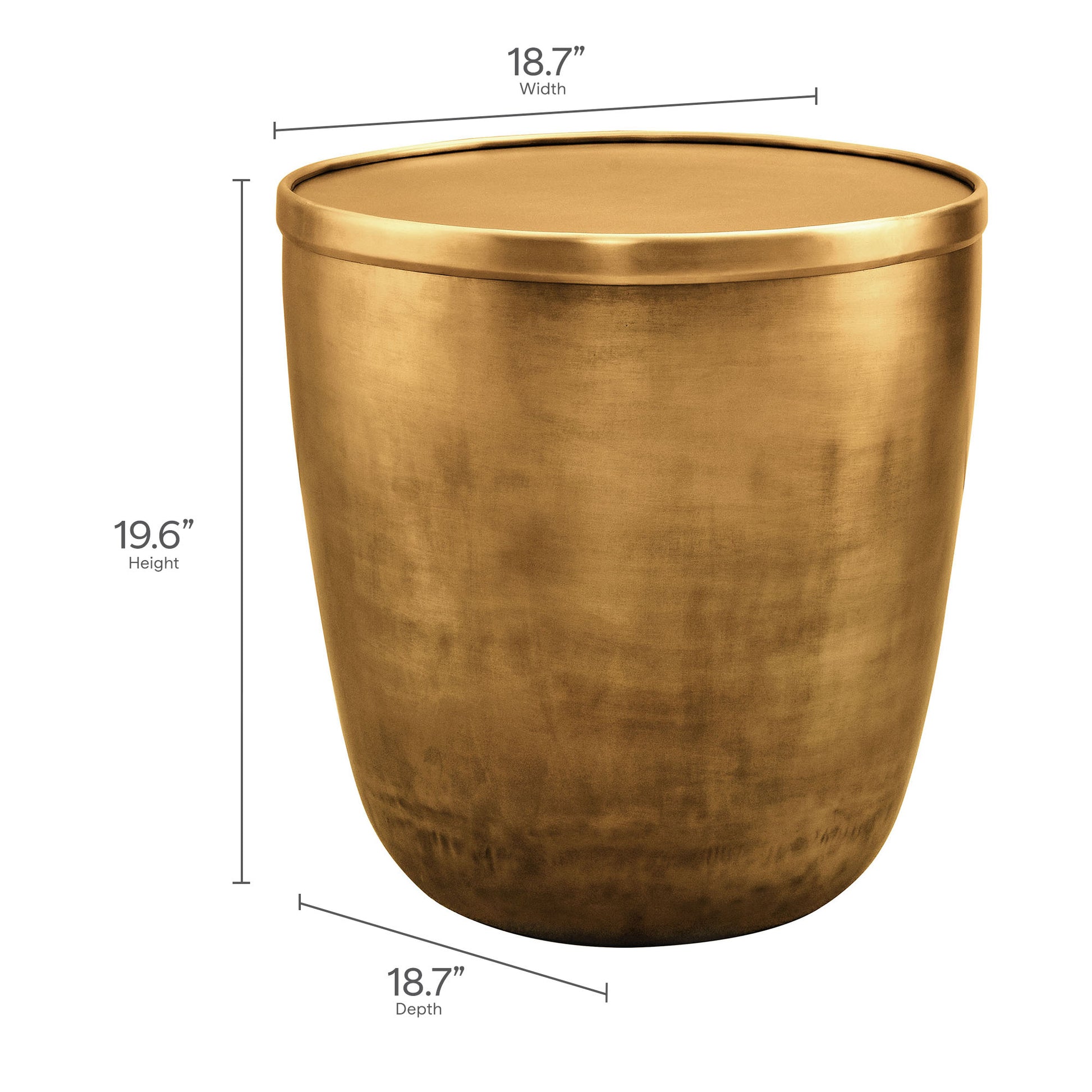 Viora Metal Storage Side Table by Modway | Side Tables | Modishstore - 10