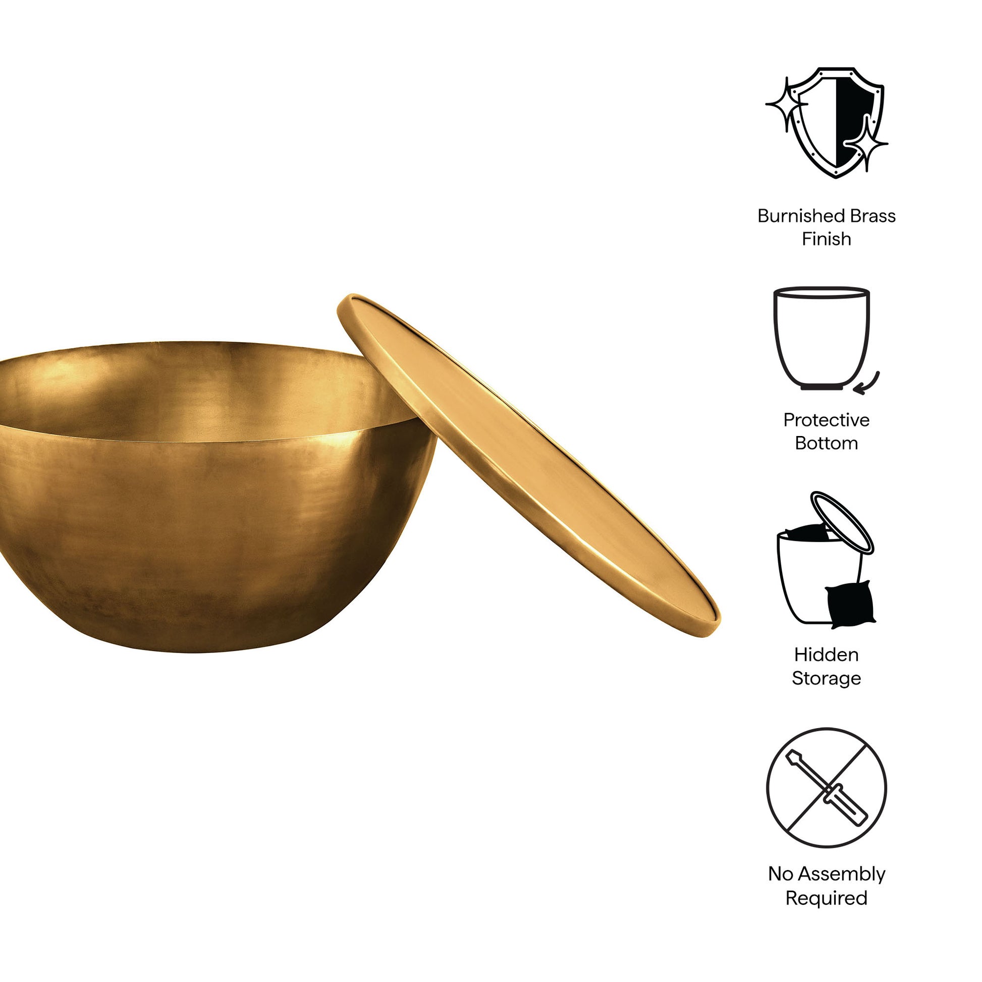 Viora 32 Inch Metal Storage Coffee Table by Modway | Coffee Tables | Modishstore - 9