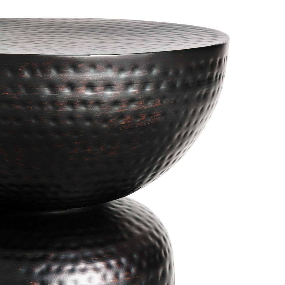 Mella Metal Hammered Side Table by Modway | Side Tables | Modishstore - 4