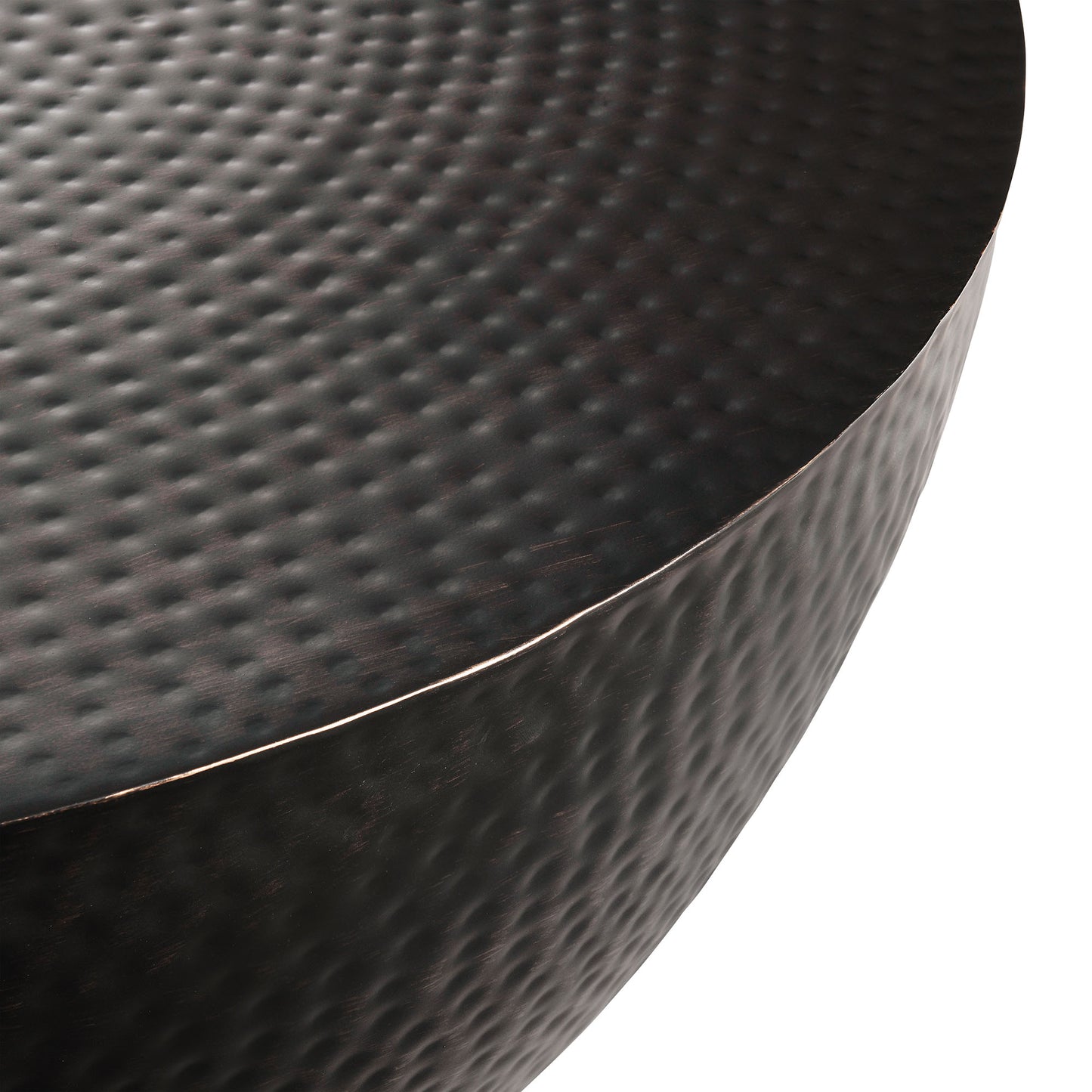 Mella 32 Inch Metal Hammered Coffee Table by Modway | Coffee Tables | Modishstore - 4