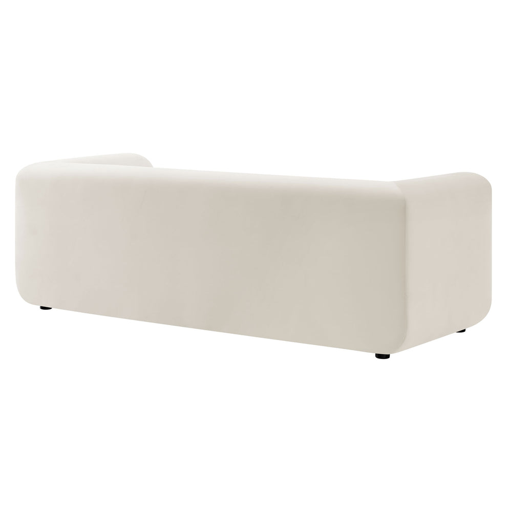 Leif 89" Performance Velvet Upholstered Sofa by Modway | Sofas | Modishstore - 4