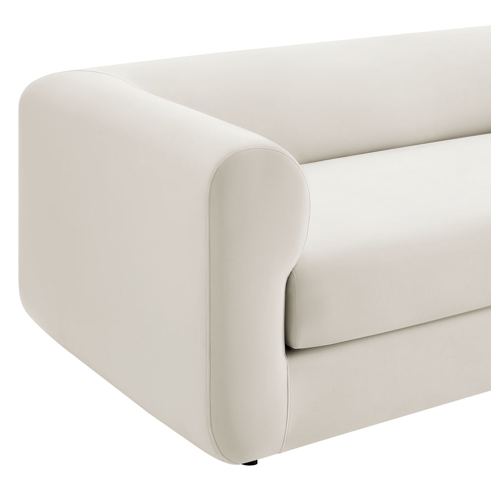 Leif 89" Performance Velvet Upholstered Sofa by Modway | Sofas | Modishstore - 6