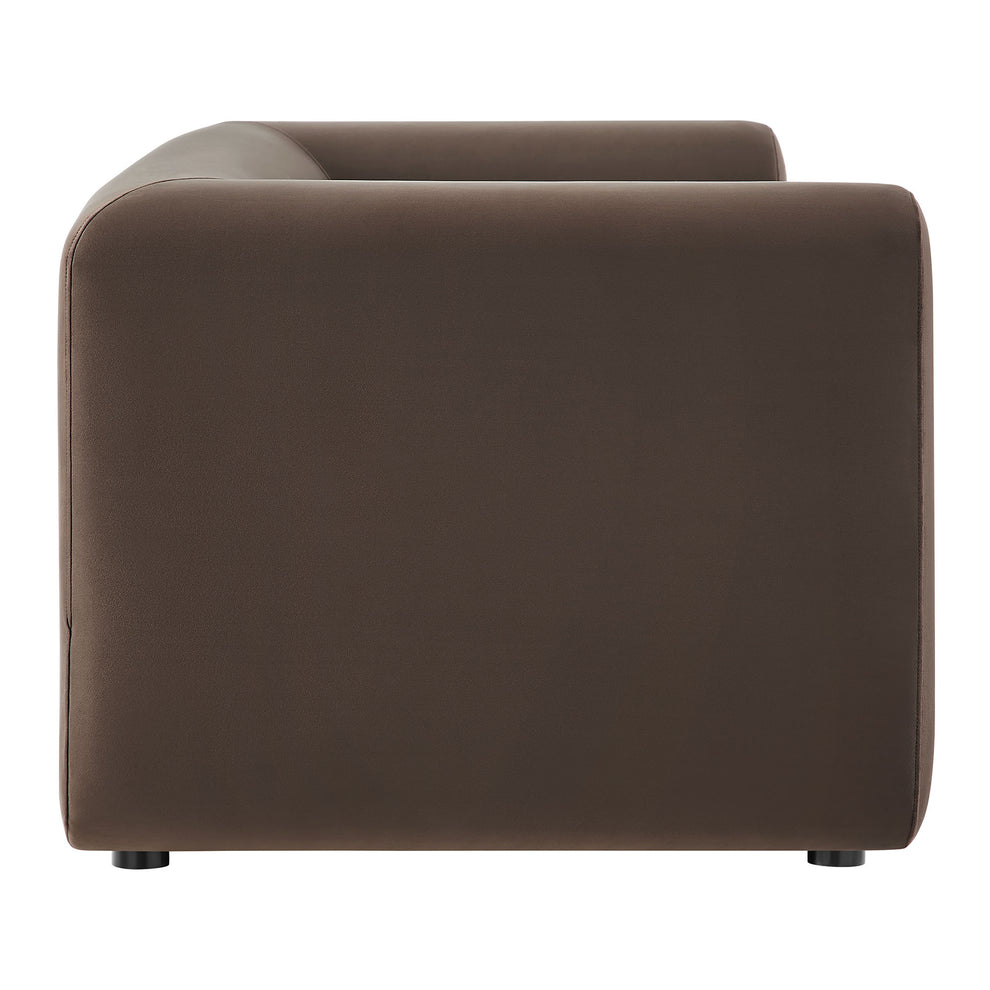 Leif 89" Performance Velvet Upholstered Sofa by Modway | Sofas | Modishstore - 11