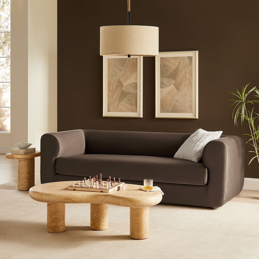 Leif 89" Performance Velvet Upholstered Sofa by Modway | Sofas | Modishstore - 16