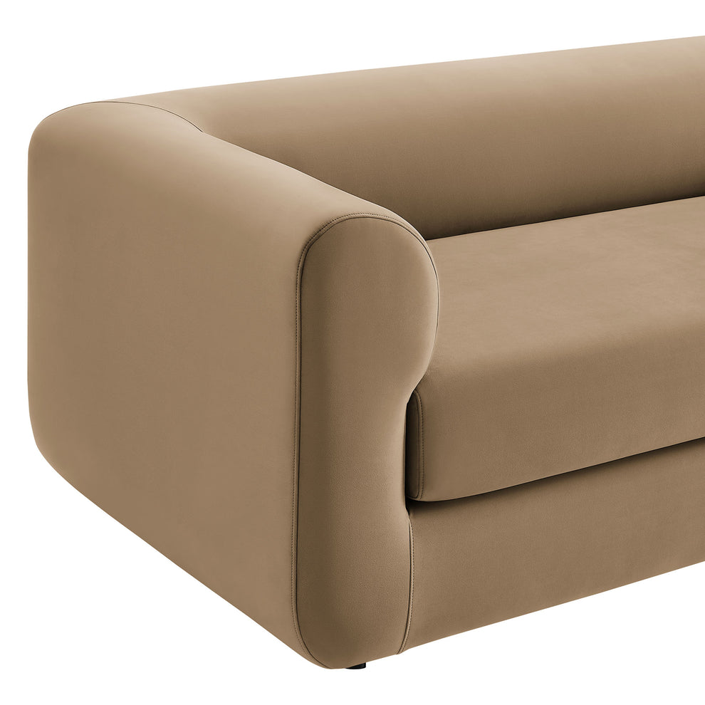 Leif 89" Performance Velvet Upholstered Sofa by Modway | Sofas | Modishstore - 23