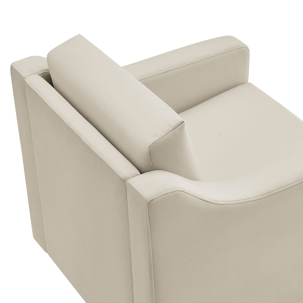 Liora Performance Velvet Armchair by Modway | Armchairs | Modishstore - 6