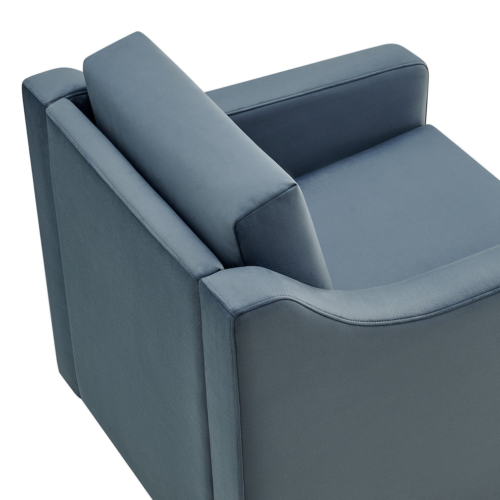 Liora Performance Velvet Armchair by Modway | Armchairs | Modishstore - 14