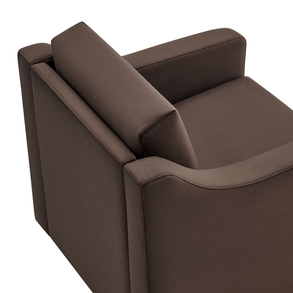 Liora Performance Velvet Armchair by Modway | Armchairs | Modishstore - 23