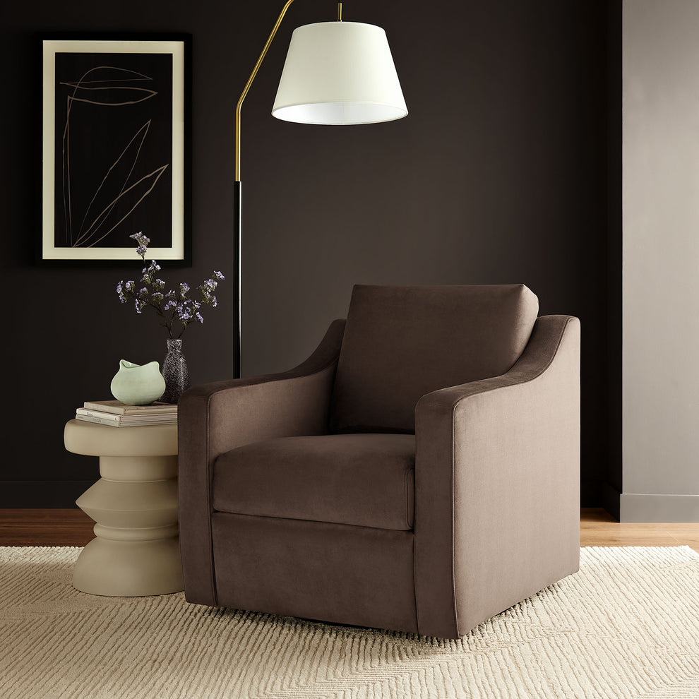 Liora Performance Velvet Armchair by Modway | Armchairs | Modishstore - 25