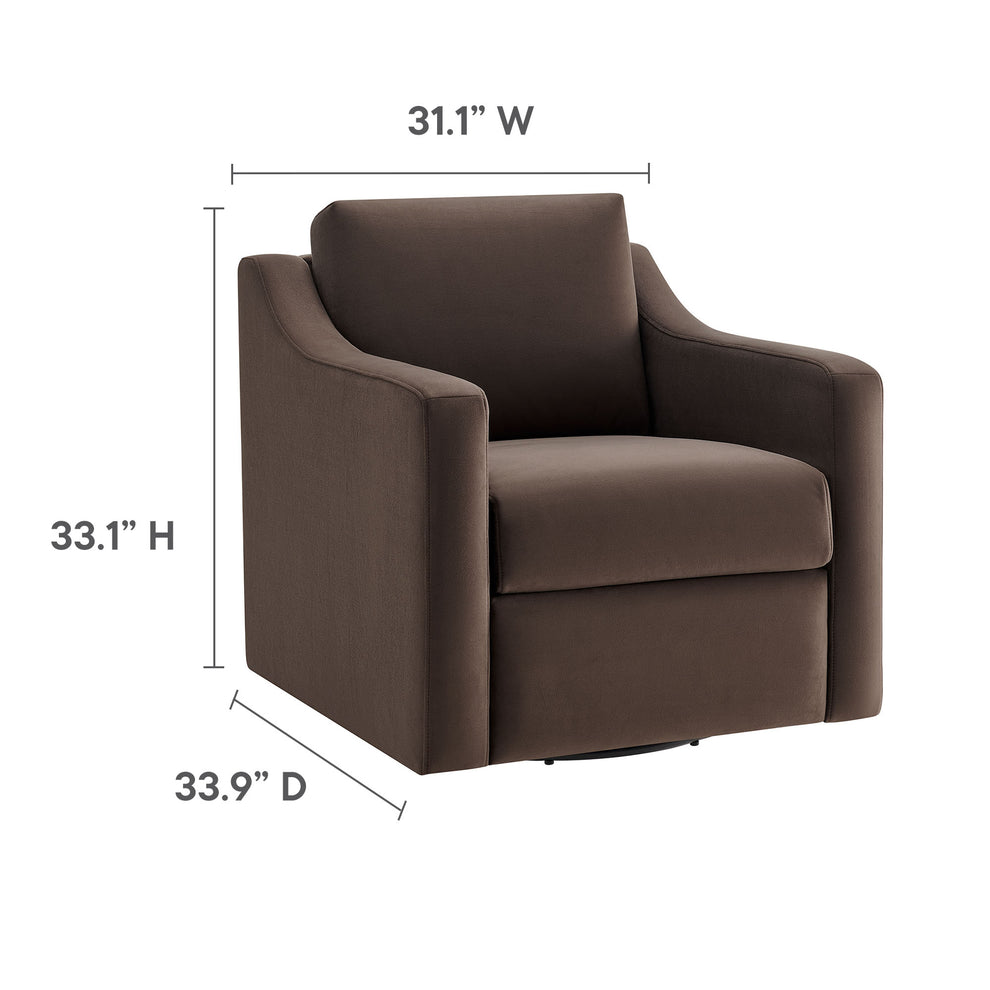 Liora Performance Velvet Armchair by Modway | Armchairs | Modishstore - 27