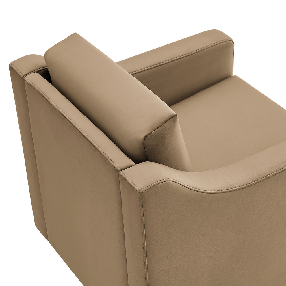 Liora Performance Velvet Armchair by Modway | Armchairs | Modishstore - 32