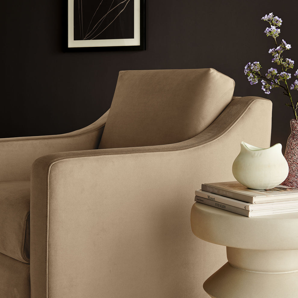 Liora Performance Velvet Armchair by Modway | Armchairs | Modishstore - 33