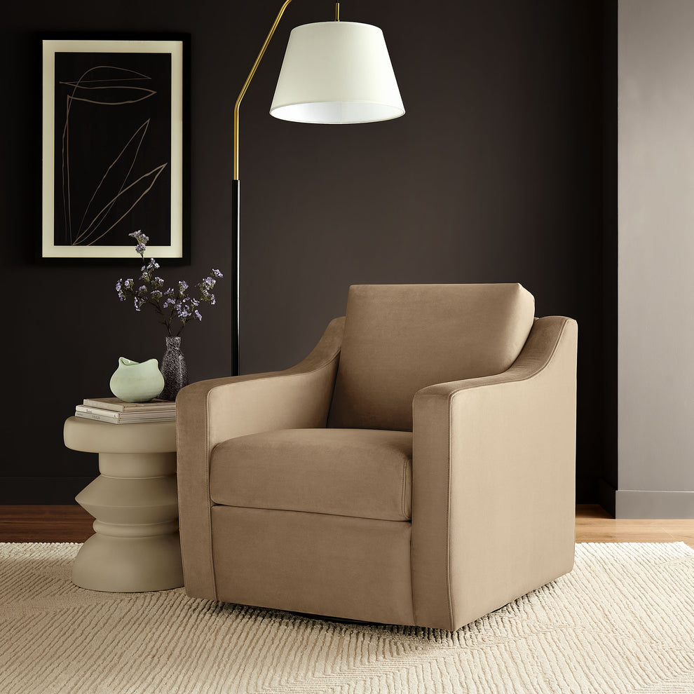 Liora Performance Velvet Armchair by Modway | Armchairs | Modishstore - 34