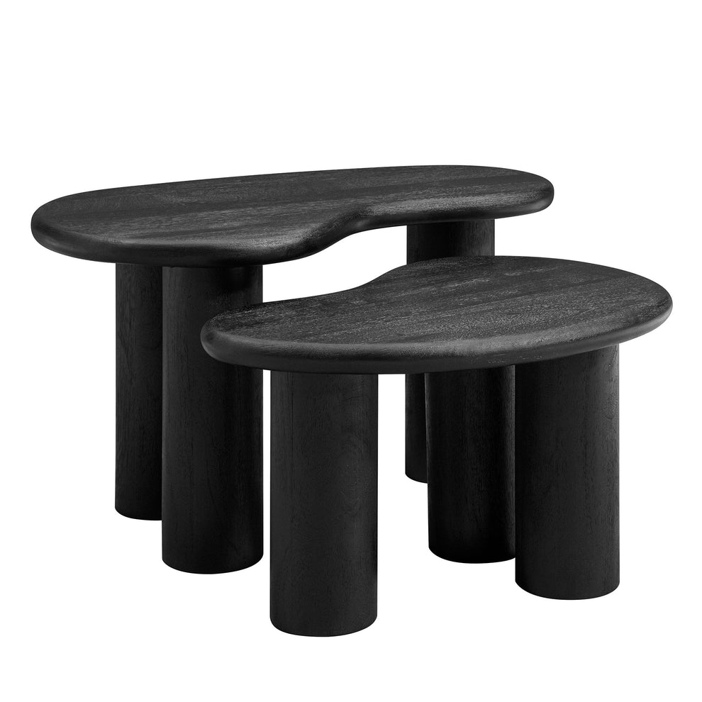 Hackney Mango Wood Nesting Coffee Table Set by Modway | Coffee Tables | Modishstore - 2