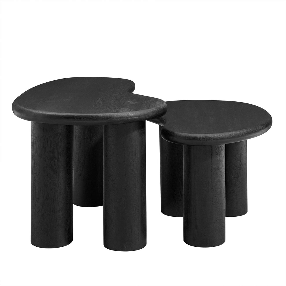 Hackney Mango Wood Nesting Coffee Table Set by Modway | Coffee Tables | Modishstore - 3