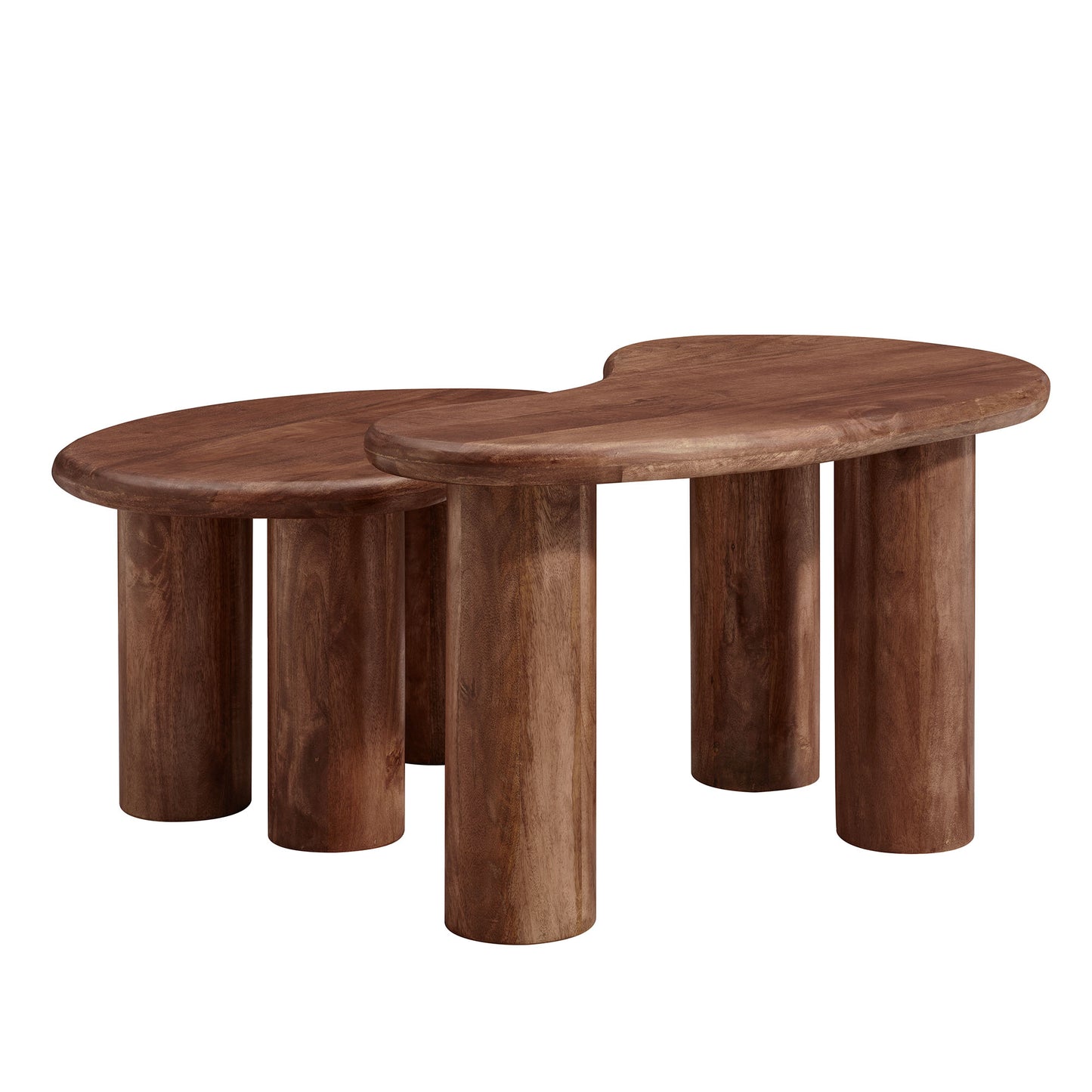 Hackney Mango Wood Nesting Coffee Table Set by Modway | Coffee Tables | Modishstore - 13