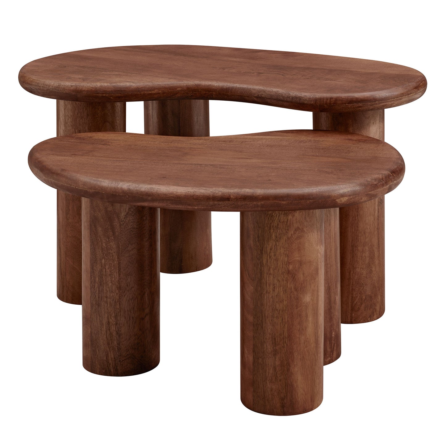Hackney Mango Wood Nesting Coffee Table Set by Modway | Coffee Tables | Modishstore - 14