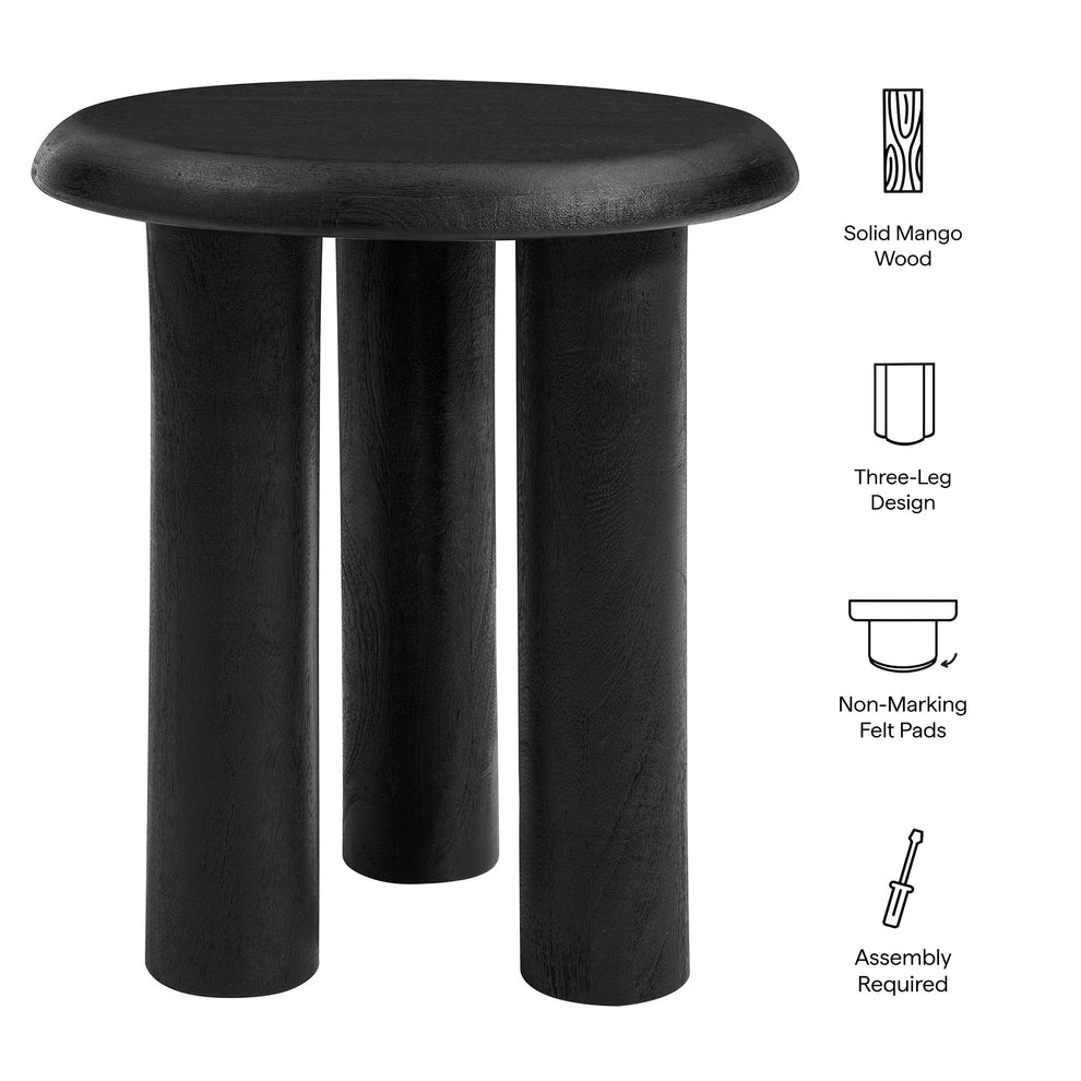 Mavina Mango Wood Side Table by Modway | Side Tables | Modishstore - 6