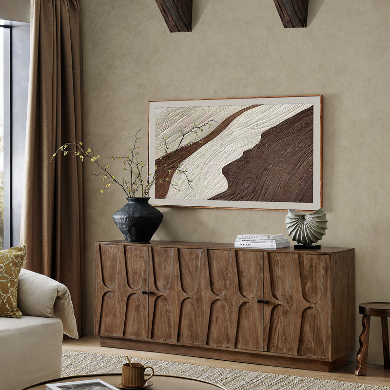 Veda 72" Mango Wood Sideboard Cabinet by Modway | Sideboards | Modishstore - 1