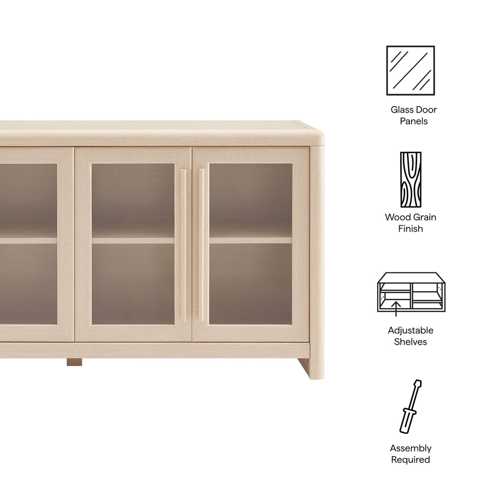 Evren 4-Door Sideboard Storage Display Cabinet by Modway | Sideboards | Modishstore - 8