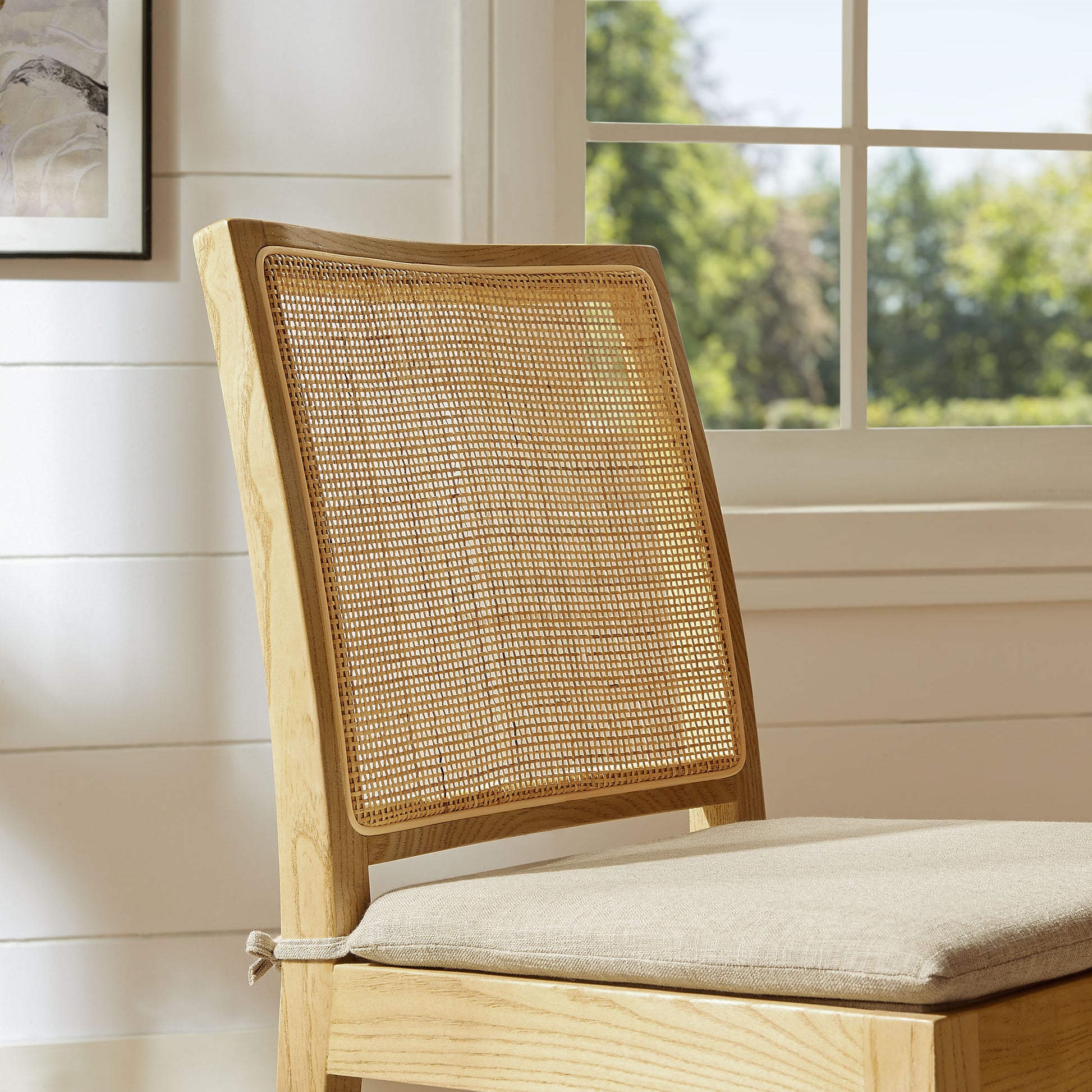 Ovard Wood and Rattan Dining Chair by Modway | Dining Chairs | Modishstore - 7