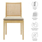 Ovard Wood and Rattan Dining Chair by Modway | Dining Chairs | Modishstore - 8