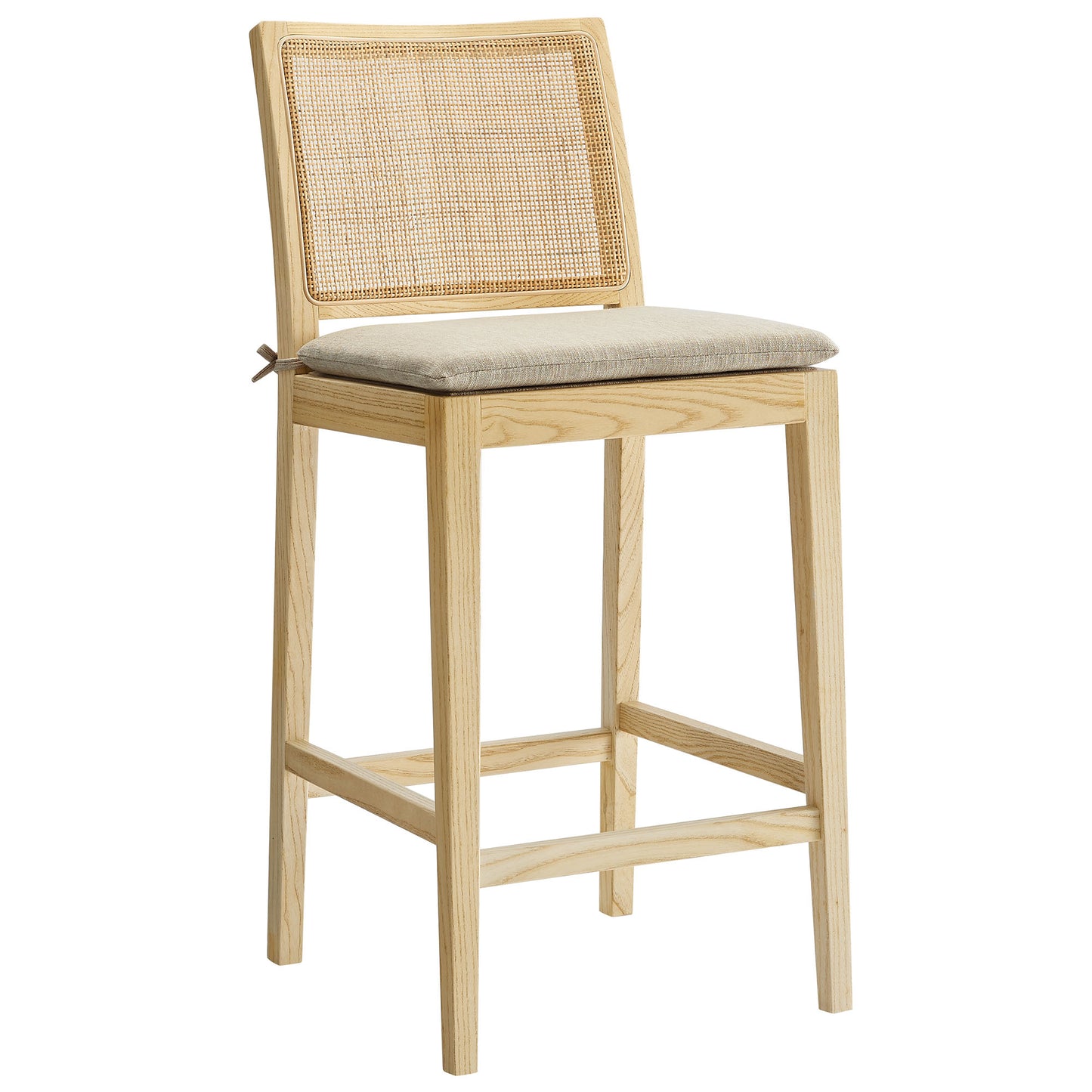 Ovard Wood and Rattan Counter Stool by Modway | Counter Stools | Modishstore - 2