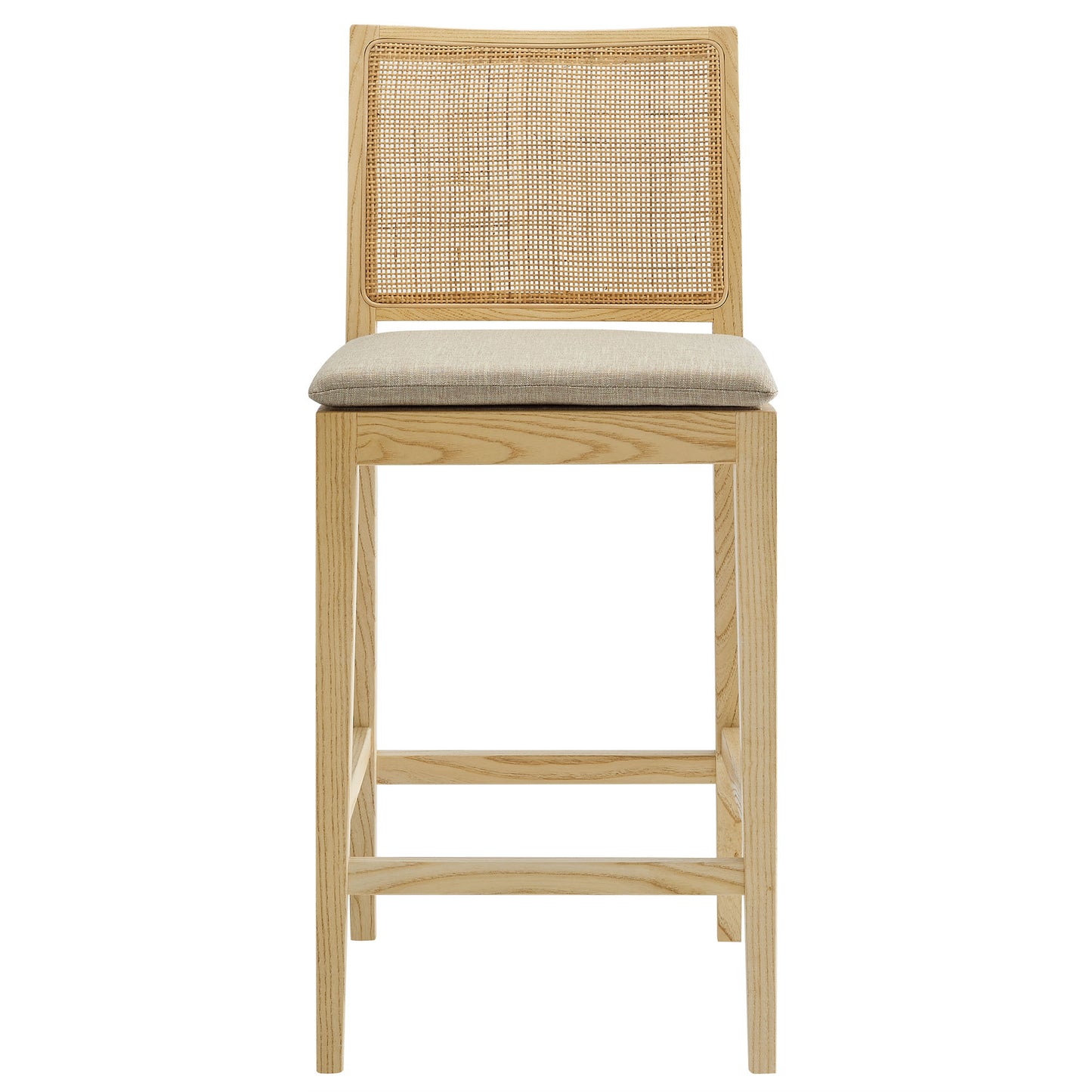 Ovard Wood and Rattan Counter Stool by Modway | Counter Stools | Modishstore - 5