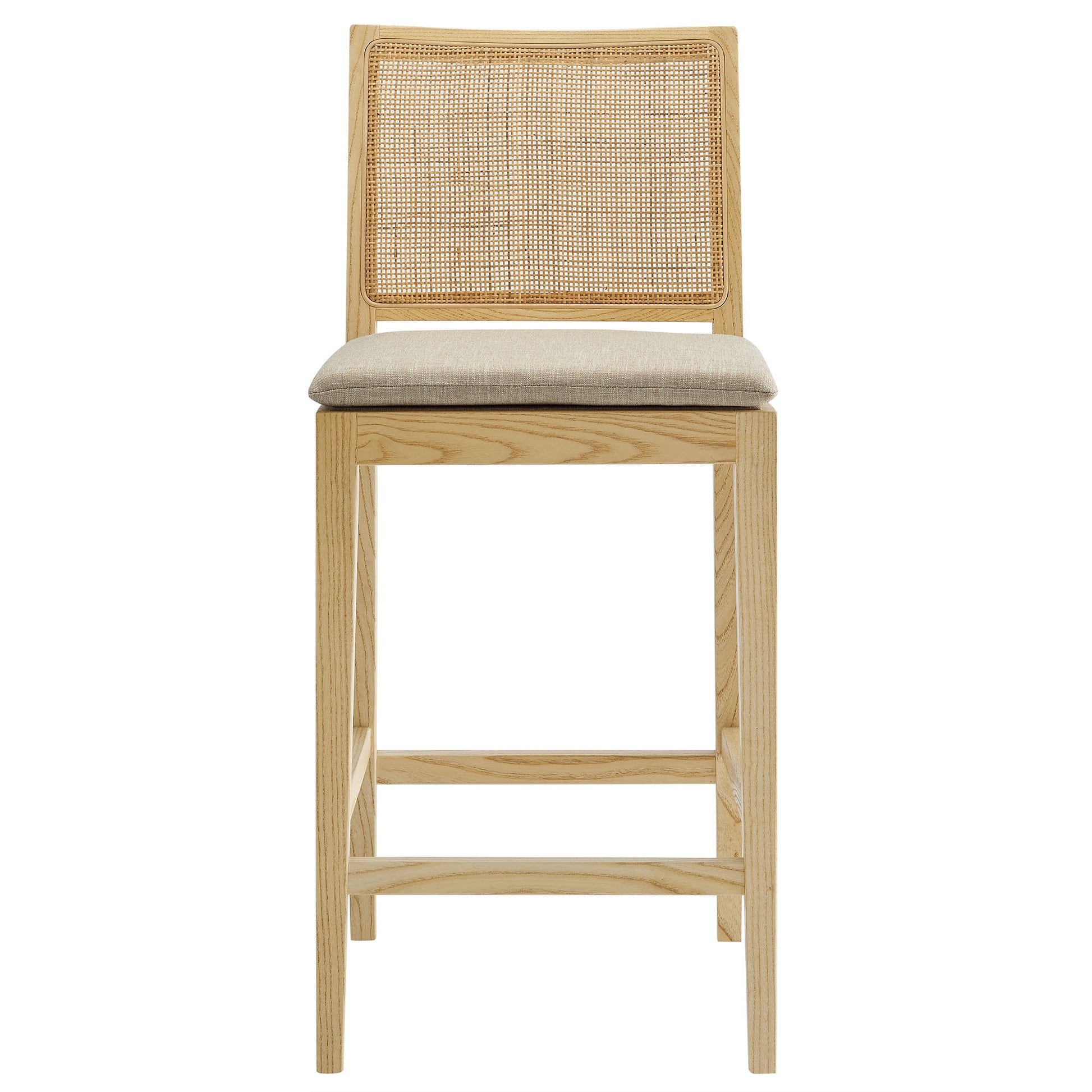 Ovard Wood and Rattan Counter Stool by Modway | Counter Stools | Modishstore - 5