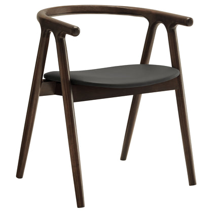 Henry Vegan Leather and Wood Dining Chair by Modway | Dining Chairs | Modishstore - 2