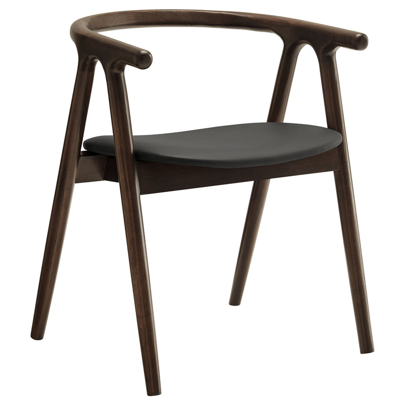 Henry Vegan Leather and Wood Dining Chair by Modway | Dining Chairs | Modishstore - 2