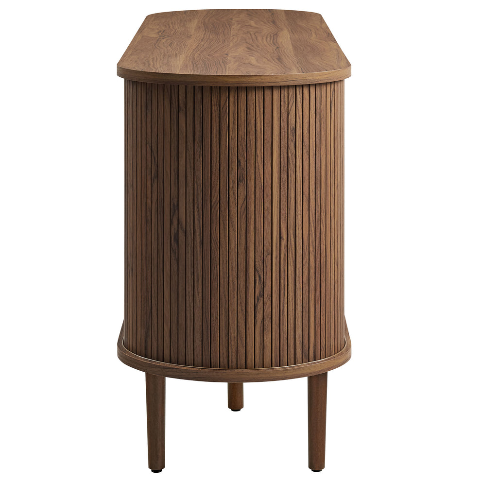 Harlan 67" Fluted Oval Sideboard Cabinet by Modway | Sideboards | Modishstore - 3