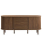 Harlan 67" Fluted Oval Sideboard Cabinet by Modway | Sideboards | Modishstore - 4