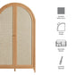 Calista 79" Tall Wide Rattan Arched Storage Cabinet by Modway | Cabinests | Modishstore - 8