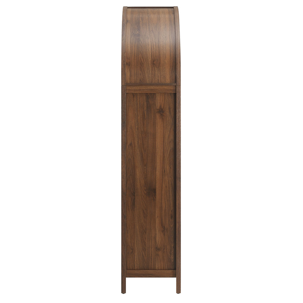 Calista 79" Tall Wide Rattan Arched Storage Cabinet by Modway | Cabinests | Modishstore - 11