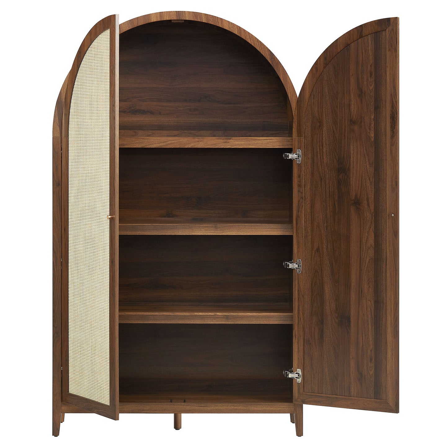Calista 79" Tall Wide Rattan Arched Storage Cabinet by Modway | Cabinests | Modishstore - 13