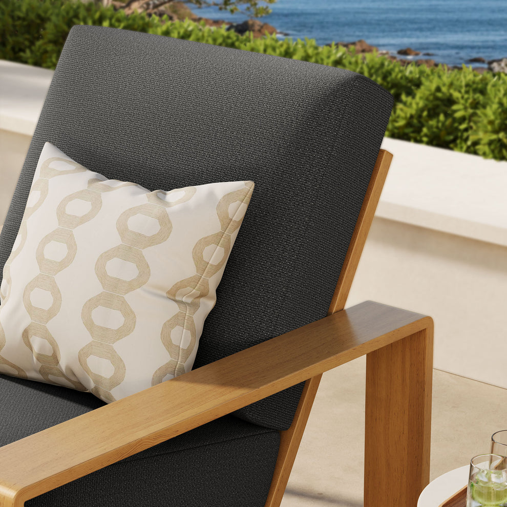Lirienne Outdoor Patio Aluminum Faux Wood Armchair by Modway | Outdoor Patio Daybed | Modishstore - 7