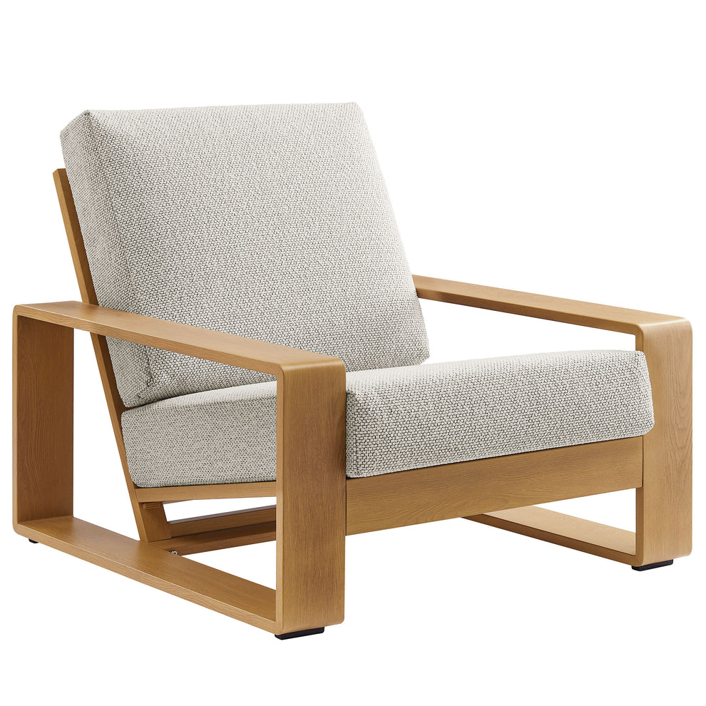 Lirienne Outdoor Patio Aluminum Faux Wood Armchair by Modway | Outdoor Patio Daybed | Modishstore - 10