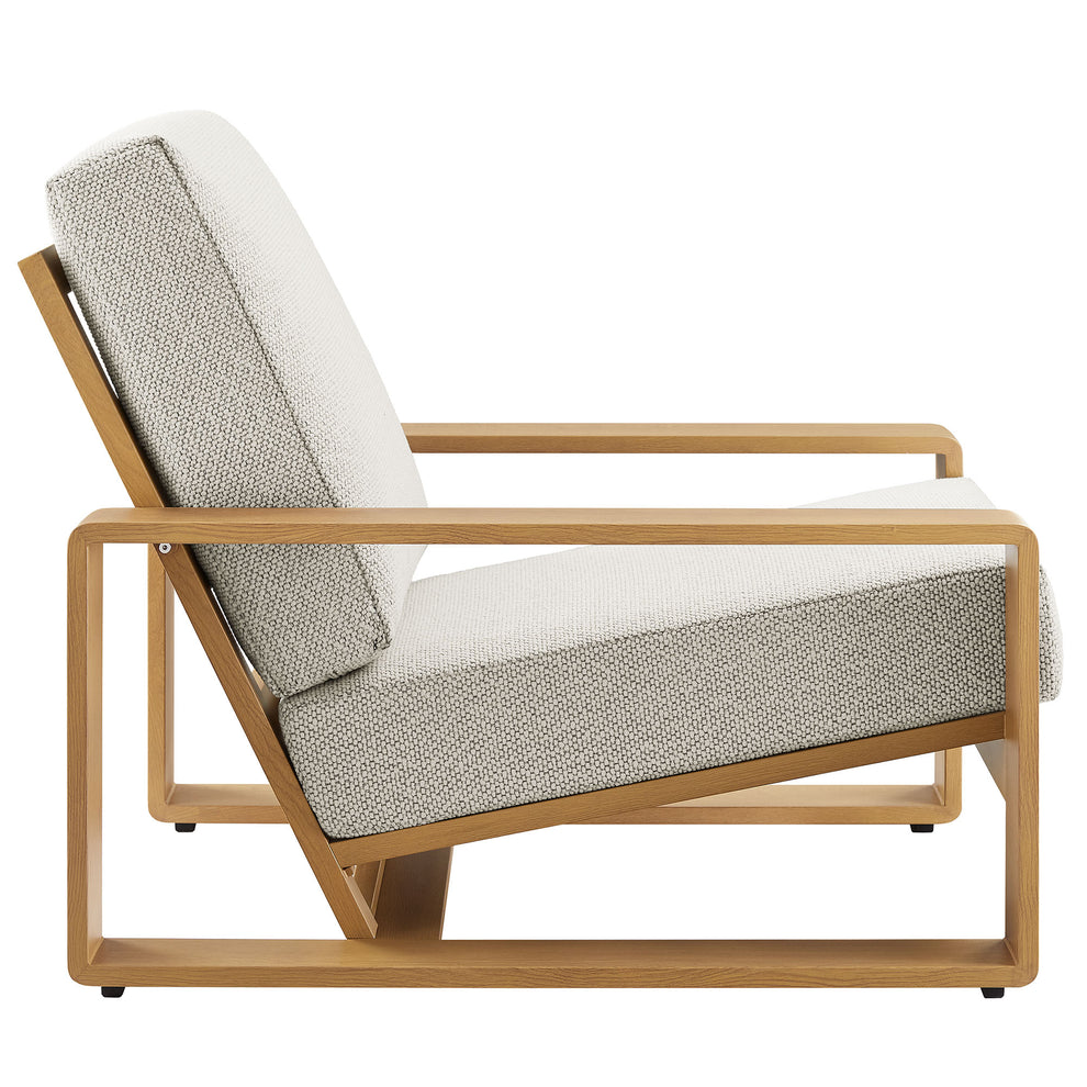 Lirienne Outdoor Patio Aluminum Faux Wood Armchair by Modway | Outdoor Patio Daybed | Modishstore - 11