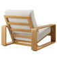 Saratoga 4-Piece Outdoor Patio Teak Wood Furniture Set by Modway
