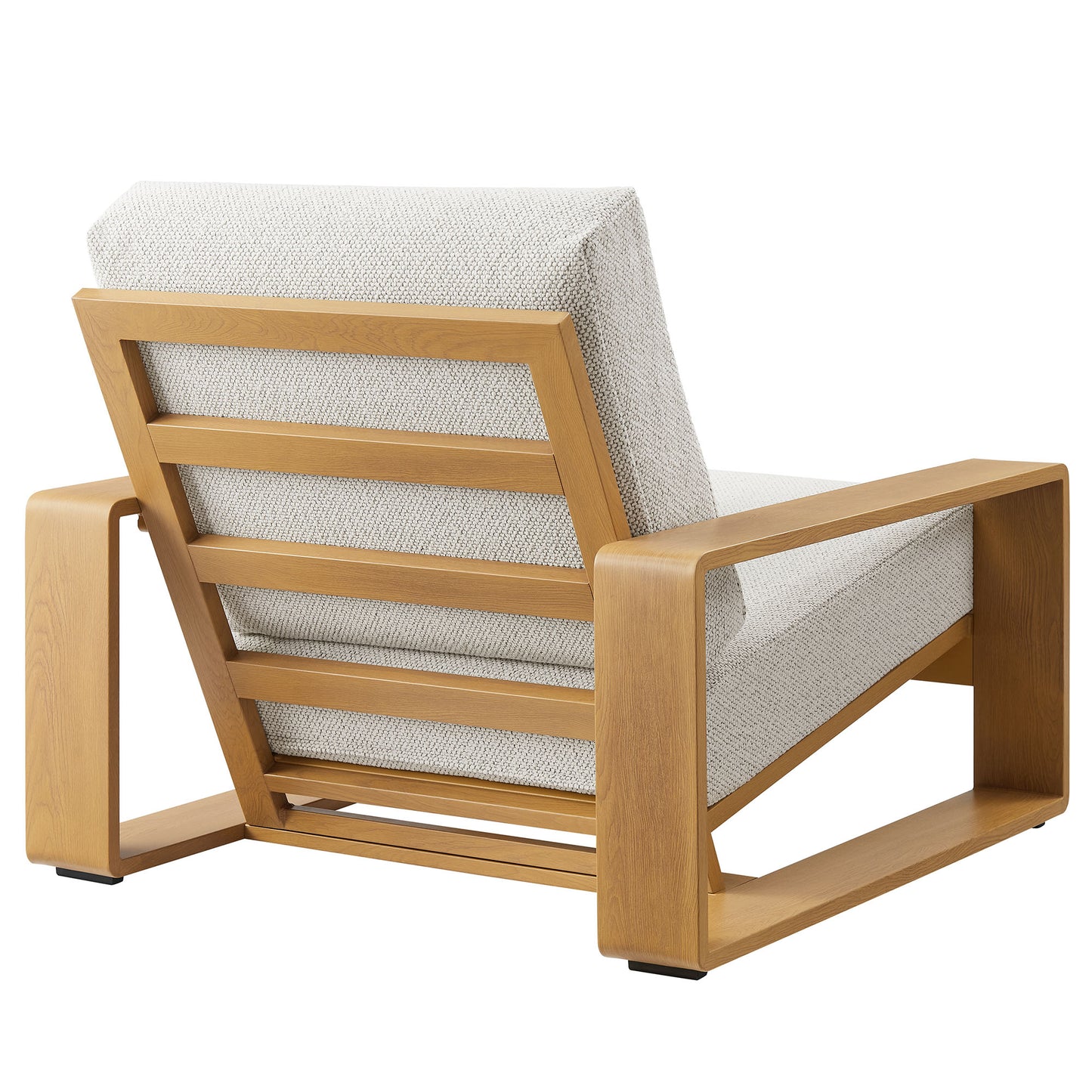 Saratoga 4-Piece Outdoor Patio Teak Wood Furniture Set by Modway